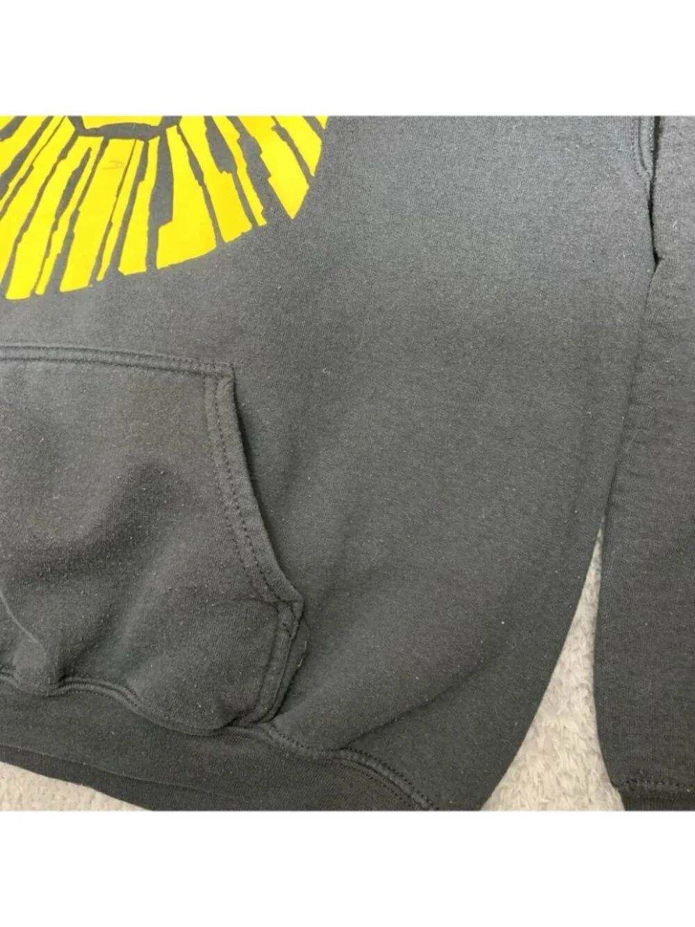 Disney Lion King Hoodie Broadway Musical Sweatshirt Logo Graphic Novelty M